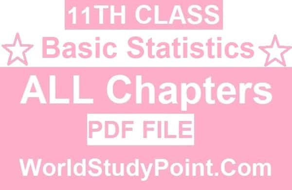 1st Year Class Basic Statistics