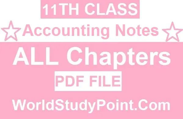 1st Year Principal of Accounting