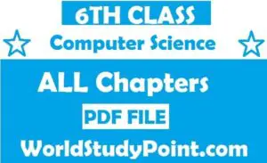 6th Class Computer Science