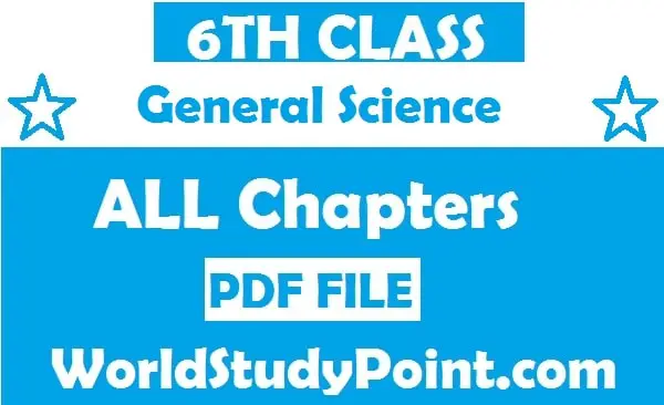 6th Class General Science