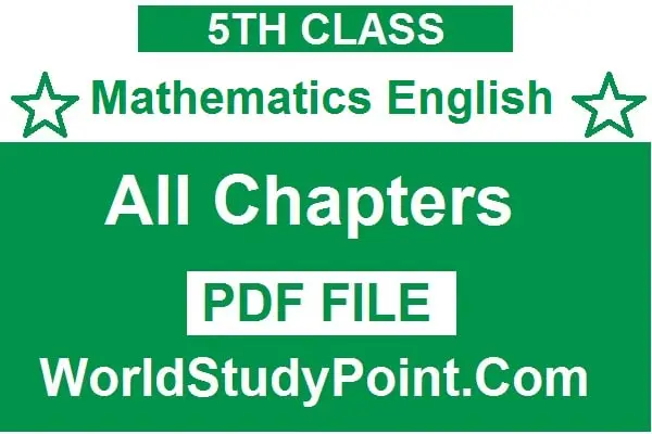 5th Class Mathematics