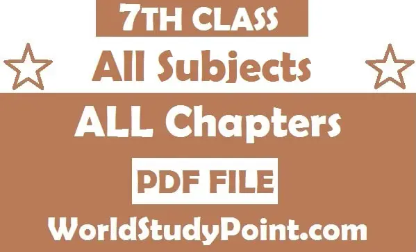 7th Class All Subjects Punjab Board
