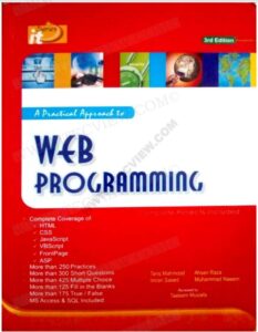 Web Programming by Tasleem Mustafa