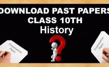 10th Class History Past Papers