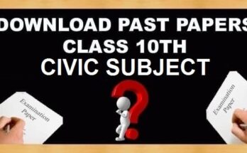 10th Class Civics Subject Past Papers