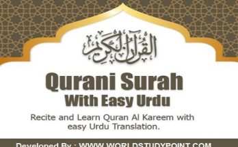 Qurani Surah With Easy Urdu Translate