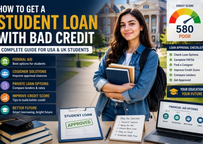 How to Get a Student Loan with Bad Credit: Complete Guide for Students (2026)