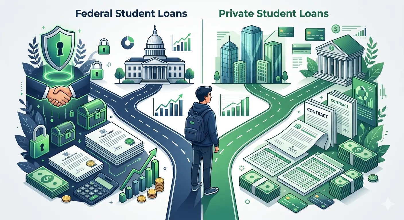 College graduate celebrating academic success after using student loans responsibly